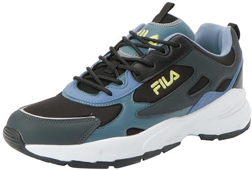 FILA Herren Novarra Sneaker, Black-Infinity, 40 EU