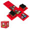 Estuche de Tarjetas de Juego para Nintendo Switch,Funda de Juego,Compatible con 41 Ranuras,Fun Gift for Kids (R Rojo)