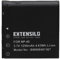EXTENSILO 1x Batterie Compatible avec Kodak Pixpro AZ361 Astro Zoom, AZ362, AZ251, AZ361, AZ362 Astro Zoom Appareil Photo (1250mAh, 3,7V, Li-ION)