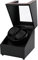 Kalawen Uhrenbeweger 2 Uhren Automatik Uhrenbeweger Box für Automatikuhren USB-Ladekabel Watch Winder PU Leder Uhrengehäuse mit leisem Motor Schwarz und Rot