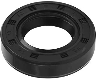 QUARKZMAN 1 Stück TC Wellen Dichtring Gummi Doppellippe 17 x 30 x 7mm für Motorrad Kurbelwellen und Hydraulikpumpen Schwarz