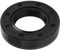 QUARKZMAN 17 x 30 x 7mm TC Olio Sigillo x 1pz Gomma Doppio Labbro per Moto Alberi Motore e Pompe Idrauliche, [Nero]