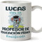 MUGFFINS Tazas Personalizadas para PROFESOR DE EDUCACION FÍSICA - En Español - Koalificados Personalizados - 11 oz / 330 ml - Regalo Personalizable original y divertido