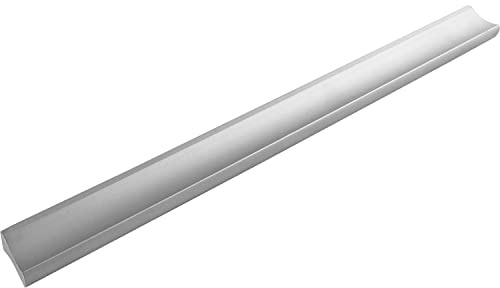 ALLES IM GRIFF Möbelgriff Alto LA 192mm - flacher Schubladengriff Breite 230mm - ideal Schubladen, Aluminium natur eloxiert