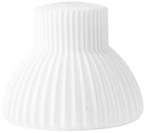 Abat-jour en verre soufflé Millerighe Couleur Blanc