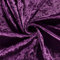 Pannesamt Meterware | 1 Meter | 26 Farben | Brilliant Samt | 145 cm breit | Stoff | Velour (Dunkel Lila)