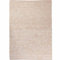Knutzen Wohnen Mala Wollteppich flach gewebt 80 x 150 cm Natur hell - Teppich Wolle Natur - Handgewebter Schurwollteppich mit angenehmem Lauferlebnis