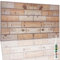 NOVECRAFTO Faux Wood Effect Wall Panels - 20 Sheets Covering 9.22 sqm | 99.2 sqft Moisture Resistant PVC Plastic Cladding - 96 cm x 48cm | 37.79 x 18.89 in – Decorative Natural Oak Wood Pattern