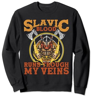 Slawisches Blut fließt durch meine Adern Sweatshirt