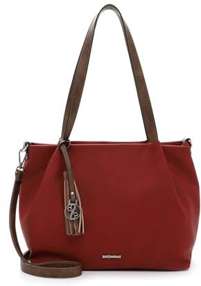 Emily & Noah Shopper E&N Elke 62791 Damen Handtaschen Uni red/cognac 607