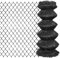 Juroupi Chain Link Fence Steel 25x0.8 m Grey,Chain Link Fence,Garden Fencing,Chain Link Fencing,Garden Fencing Barrier-142428