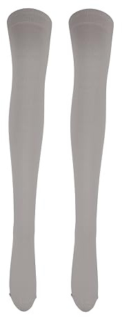 ASD Accessories Ladies Girls Women Over The Knee Plain Socks Comfortable Cotton Rich UK Size 4-6.5