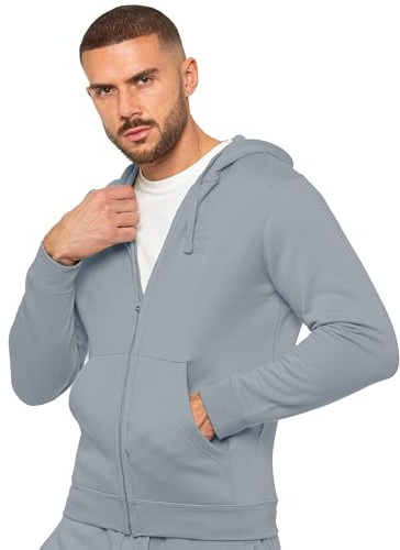 989Zé ENZO Mens Hoodie Zip Up Hooded Sweatshirt Long Sleeve