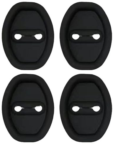 Car Door Knob Protector Covers, Car Door Lock Cover Protector, 4 Pieces Car Silicone Door Cover, Car Accessories, Car Door Lock Protector, Car Door Lock Cushion for Vehicle SUV Pickup