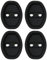 Car Door Knob Protector Covers, Car Door Lock Cover Protector, 4 Pieces Car Silicone Door Cover, Car Accessories, Car Door Lock Protector, Car Door Lock Cushion for Vehicle SUV Pickup