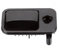 ZHINUAN 1 pièce de boîte à gants de voiture avec loquet de verrouillage, poignée de rangement noire, fermoir, adapté for Volkswagen, adapté for VW, adapté for Golf, III Vento 1H685714701C LHD 1H685714