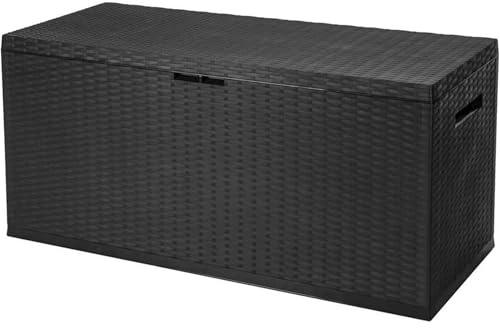 Well Home Nizza Aufbewahrungsbox für den Garten, 350 l, 120 x 52 x 60 cm