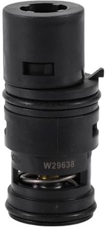 HOPESPANNER Kein.17113438717 Thermostat de voiture pour BMW X3 E83 2007-2010 3,0 l Boîtier de thermostat intérieur de radiateur de moteur Noir durable Montage en plastique 1 pièce