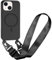 GoodcAcy Crossbody Lanyard Case for iPhone 13, [Compatible with MagSafe] Magnetic Case with Strap Adjustable and Removable Neck, Anti-Fingerprint Cover, Black