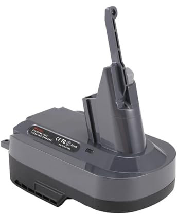 Adaptateur De Remplacement For Batterie Li-ion AR18DSV7V8, Compatible Avec AEG RIDGID 18 V, Compatible Avec Dyson, Adaptateur For Batterie Li-ion V7V8, Batterie AR18DSV7V8