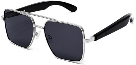 Cenei Smart Sunglasses Glasses Music Glasses Bluetooth Call Outdoor Sports Waterproof Anti-UV Bluetooth Glasses for Men Women Black