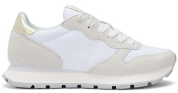 Sneaker Donna Sun68 Ally Gold Silver Bianco, 36