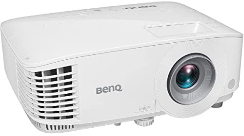 BenQ 1080p DLP Business Projector (MH733), 4000 Lumens, Full HD 1920x1080, Wireless, Network, 3D, HDMI, USB Reader, 10W Speaker, LAN Control, 100”@8.2ft, 1.3X Zoom