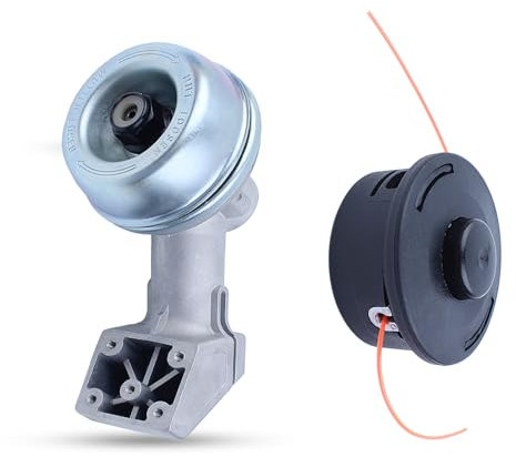 Haishine Cabezal de engranaje de caja de engranajes para recortadora STIHL FR130 FR220 FR350 FR450 FR480 FS44 FS75 FS80 FS85 FS-KM Trimmer Weed Eater