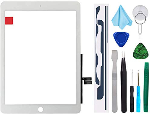 for iPad 7 7th/8 8th Gen Screen Replacement Digitizer 2019/2020 10.2,T Phael for 7th 8th Generation A2197 A2198 A2200 A2270 A2428 A2429 A2430 without Button + Video Tips(White)