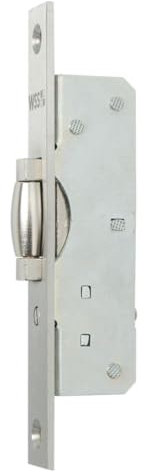 Serrure de porte battante fabriquée en Allemagne.