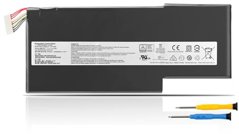 ANTIEE BTY-M6K Laptop Battery Compatible with MSI MS-17B4 MS-16K3 MSI GF65 9SEXR 9SD 10UE 10SDR 10SER/GF75 8SC 8RD 8RC 8RX 9SC 9SCSR 9SD/GF63 8RC 8RD 9SC 9SCXR 11.4V 4500mAh