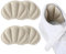 Molain Lot de 2 paires de coussinets de talon épais pour chaussures - Semelles arrière - Anti-ampoules - Pour homme et femme (couleur peau)