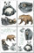 Samunshi® Wandtattoo Bären Set Wandbilder Kinderzimmer Deko Junge Wandtattoo Kinderzimmer Mädchen Wandsticker Kinderzimmer