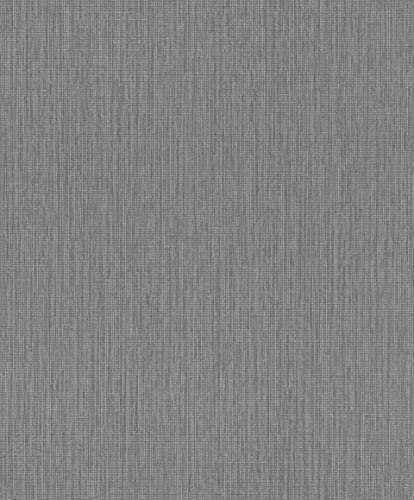 Rasch Tapeten Vliestapete (universell) Grau silberne 10,05 m x 0,53 m Florentine III 484250