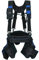 MELOTOUGH Pro Framer's Combo System Apron Tool Pouch Tool Belt with Suspenders Builder Heavy Duty Carpenter Suspension Rig Tool Belt and Multi Function (Blue)…