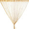 Vidillo Perlenvorhang, Fadenvorhang Glitzer Weiss 100 x 200 cm Wandvorhang Schaufensterdekoration, Raumteiler Fliegenschutz für Hochzeit, Café, Restaurant (Perle-Champagner), door string curtain