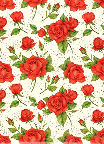 ARKRAFT Geschenkpapier Set 3 Blatt XXL 90 x 65 cm Kunststofffreie Verpackung Papier FSC (18-9228)