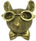 Atyhao Kopf-Wanddekoration, Wandkunst-Dekor, Hirschkopf, Wandbehang, Heimdekor, Wasserfest, Bronziertes Harz, Tier-Skulptur, Sonnencreme, Tierkopf, Wandbehang, Ornamente(Maus), Atyhao2mgek48sbd-92