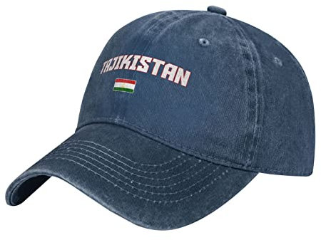 452 Damen Herren Outdoor Hut Tadschikistan-Flagge Cooles Tadschikisch Baseballkappe Verstellbar Baseball Cap Vintage Baseball Kappen Für Sport Draussen Reisen