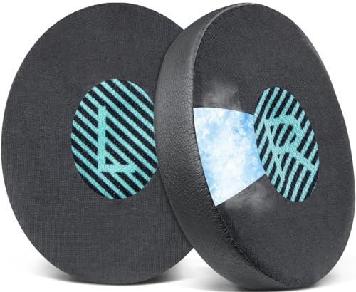 SOULWIT® Professionelle Kühlgel Ersatz Ohrpolster für Bose On-Ear 2 (OE2 & OE2i), SoundTrue und SoundLink Kopfhörer
