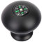 Fydun Tripod Monopod Ball Head, Walking Stick Compass Knob, Outdoor Universal Trekking Pole Stick Monopod Tripod Head Grip Knob with Compass