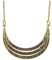 SULIUDAJI 1 Stück Halskette Noble of The Nile, Goldene Kette, Ägypterin, Cleopatra, Modeschmuck, Karneval, Mottoparty