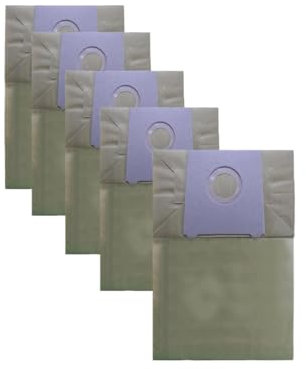 Lot de 5 sacs d'aspirateur en papier pour Bosch/Simens BBZ41FG, GL-30, Logo, VZ41FGALL, VSZ