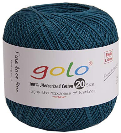 golo Häkelgarn Größe 20 Häkelgarn Garn für Hand Stricken Häkelgarn 193