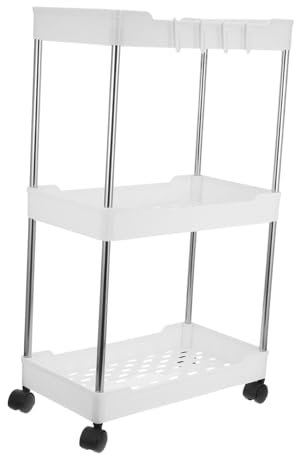 AUTSUPPL Mobile Organizer Mit Rädern Für Praktische Lagerung Im Heimgebrauch Für Kleine Räume