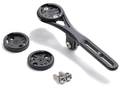 Buaak Fahrradcomputer Halterung Combo-Fahrradhalterung Verstellbare, Kompatibel für Garmin Halterung Fahrrad,Edge Halterung Kompatibel für Garmin Edge und Sports Action Kamera