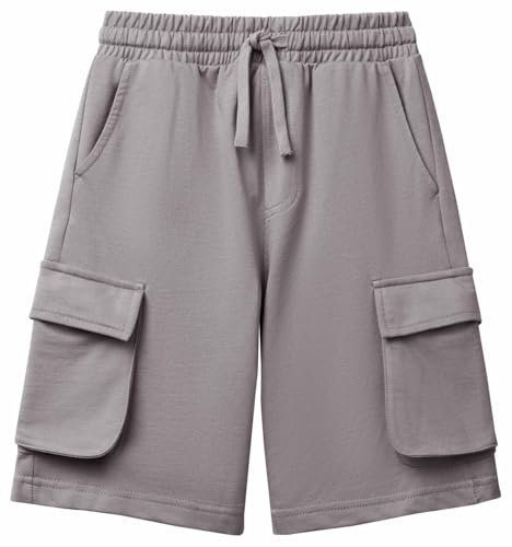 United Colors of Benetton Kinder und Jugendliche Bermuda 39djc902n Shorts, grau, 160 cm