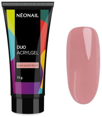 NÉONAIL UV Nagelverlängerungsgel DUO ACRYLGEL Abdeckung Peach Blush 15g