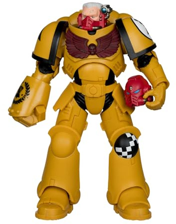 McFarlane Warhammer 40,000 Action Figure Intercessor Sergeant (Imperial Fist) (Gold Label) 18 cm