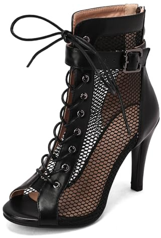 Ceciloroda Moda Danza Scarpe Heeled per donne Heel Height 2.75' / 3.94' / 4.33'